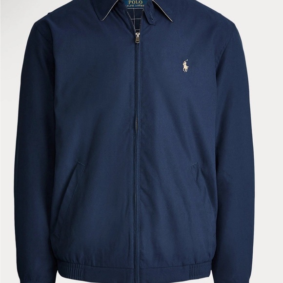 Ralph Lauren Men's Deep Blue Bomber Jacket (S) - Picture 1 of 5